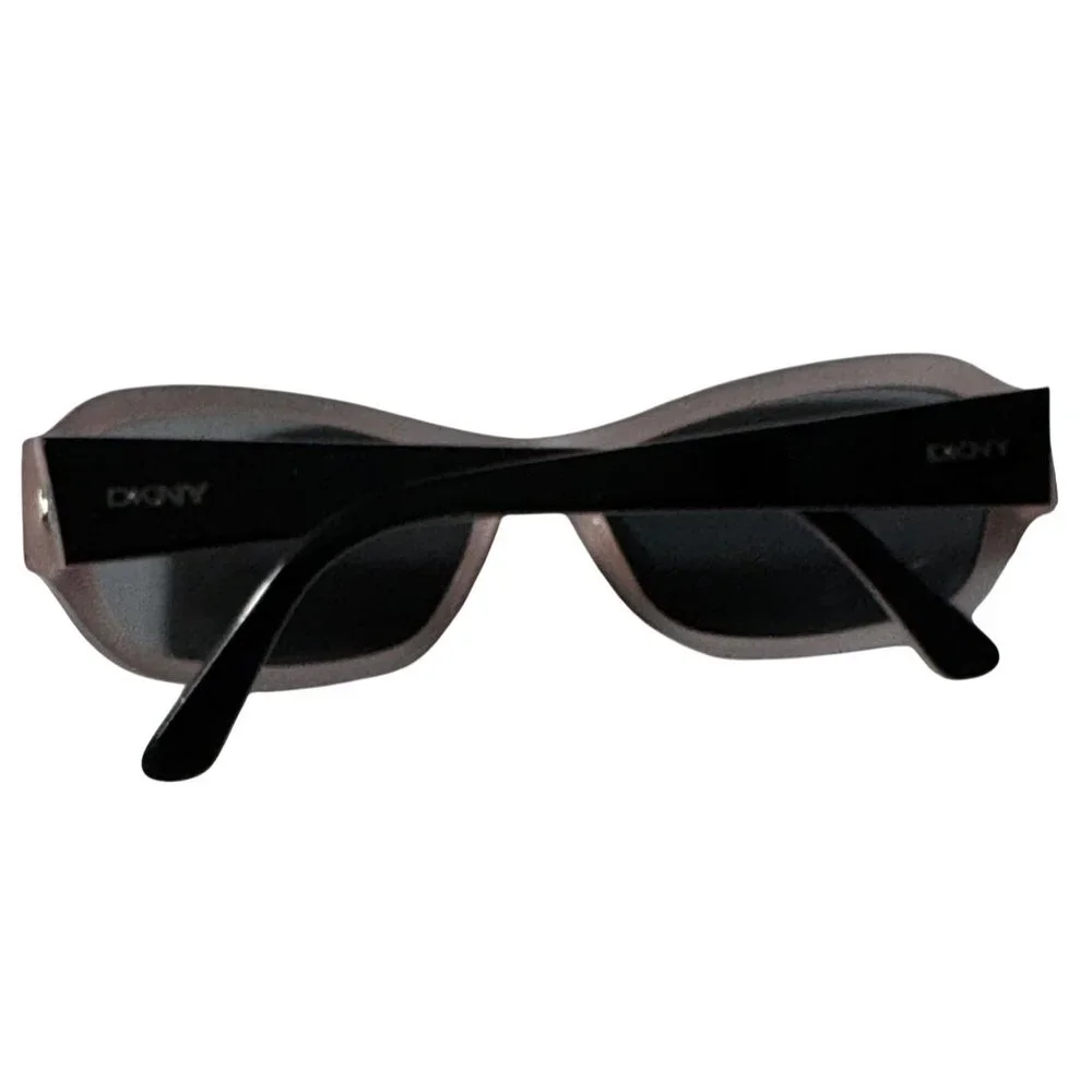 DKNY Womens Eyeglasses DY4009 54-16 130 FRAME ONLY Black & Pink Rectangle Italy - Picture 11 of 12
